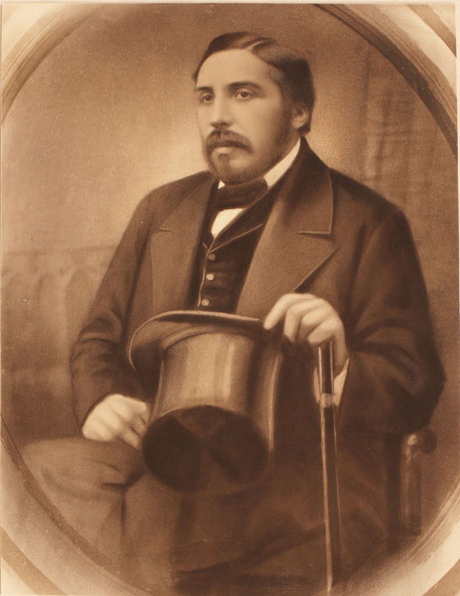 6_238_Fotografie_după_un_portret_al_politicianului_Ion_Ghica,_București,_1931,_conţine_însemnări_și_semnătura_olografă_a_lui_Ion_D._Ghica,_provine_din_colecţia_Dimitrie_I_._Ghica_.jpg